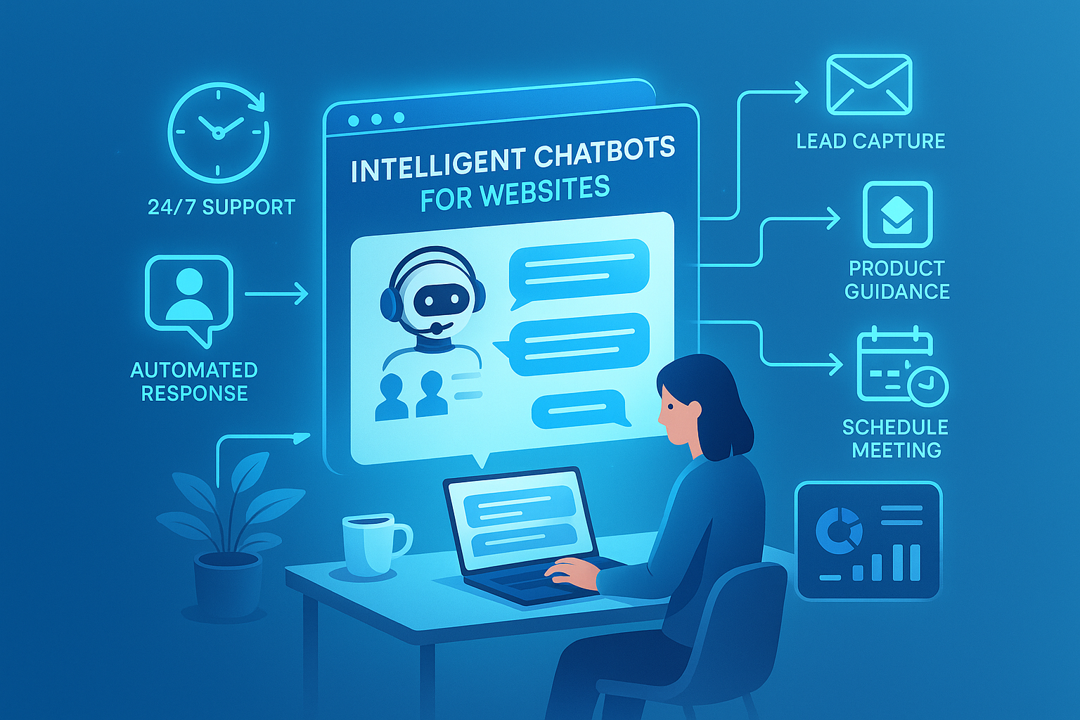 Bots intel·ligents per a webs