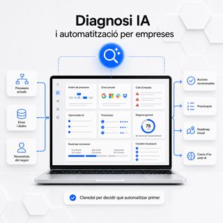 Panell de diagnosi IA per detectar oportunitats d'automatització en empreses